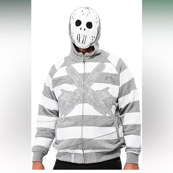 LRG Jason Friday the 47th Zip Up Hoodie Small - Picture 1 of 12